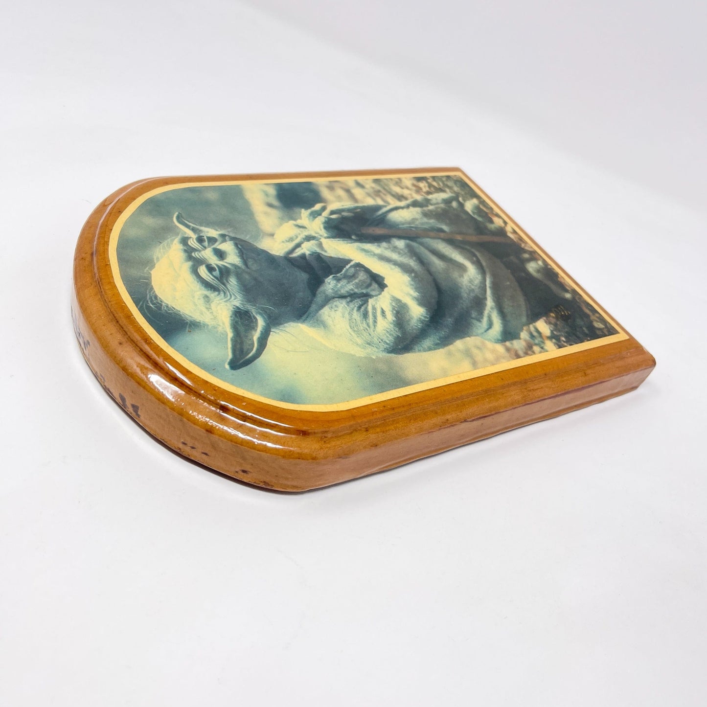Vintage Bootleg Star Wars Non-Toy Yoda Plaque - Homemade (1980's)