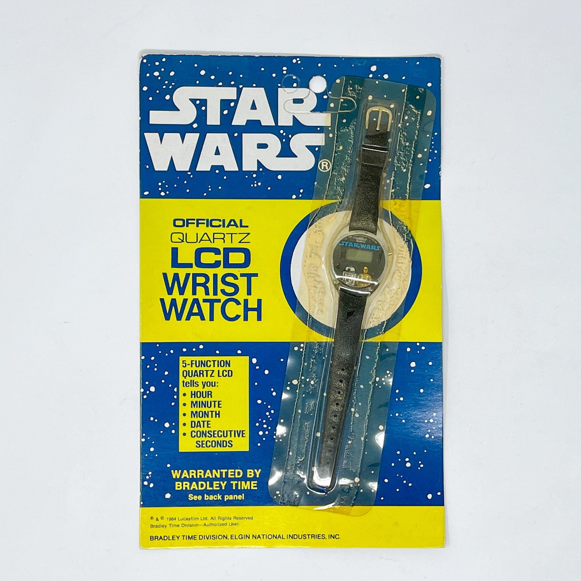 Vintage Star Wars Ewoks Watch by Bradley - 1983 Mint in Box – 4th