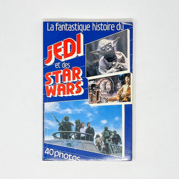 Vintage Buena Vista Star Wars Non-Toy Making of Star Wars to Jedi French Paperback (1983)