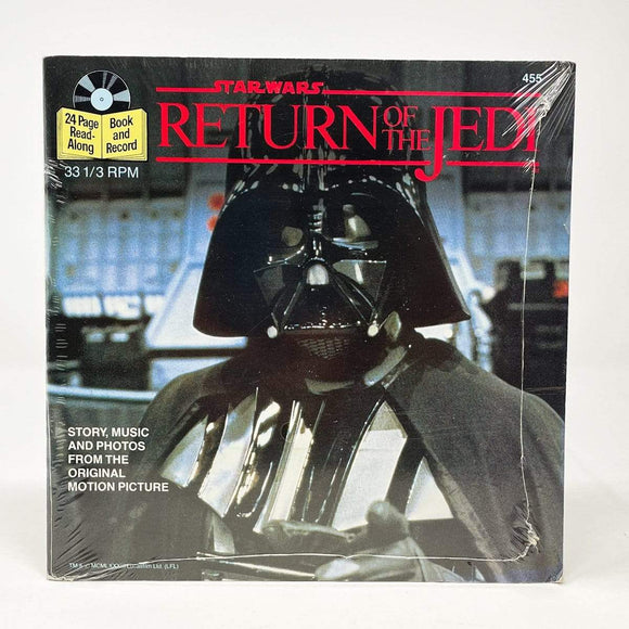 Vintage Buena Vista Star Wars Non-Toy Return of the Jedi Read-A-Long Book SEALED (1983)