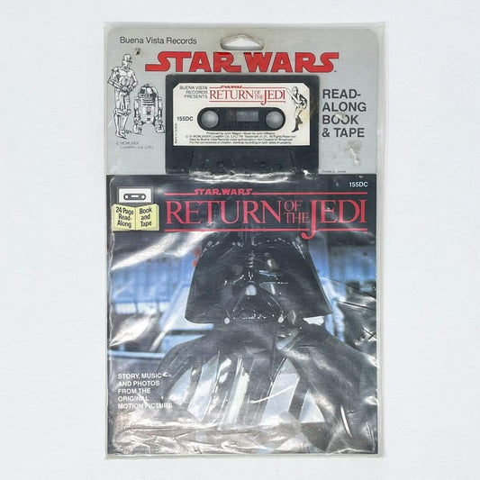 Vintage Buena Vista Star Wars Non-Toy Return of the Jedi Read-A-Long Book & Tape Canadian - SEALED (1983)