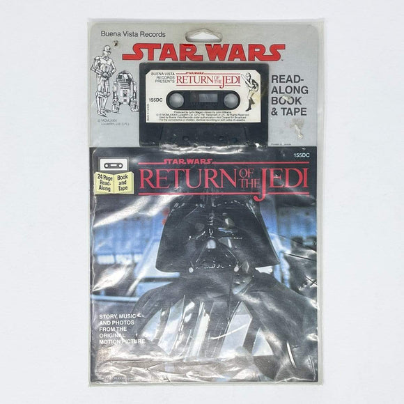 Vintage Buena Vista Star Wars Non-Toy Return of the Jedi Read-A-Long Book & Tape Canadian - SEALED (1983)