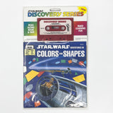 Vintage Buena Vista Star Wars Vinyl Colors & Shapes Read-A-Long Book + Tape SEALED (1981)
