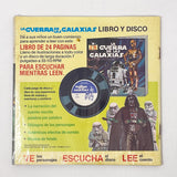 Vintage Buena Vista Star Wars Vinyl Guerra de las Galaxias Read-A-Long Book & Record - Mexico (1979) Sealed