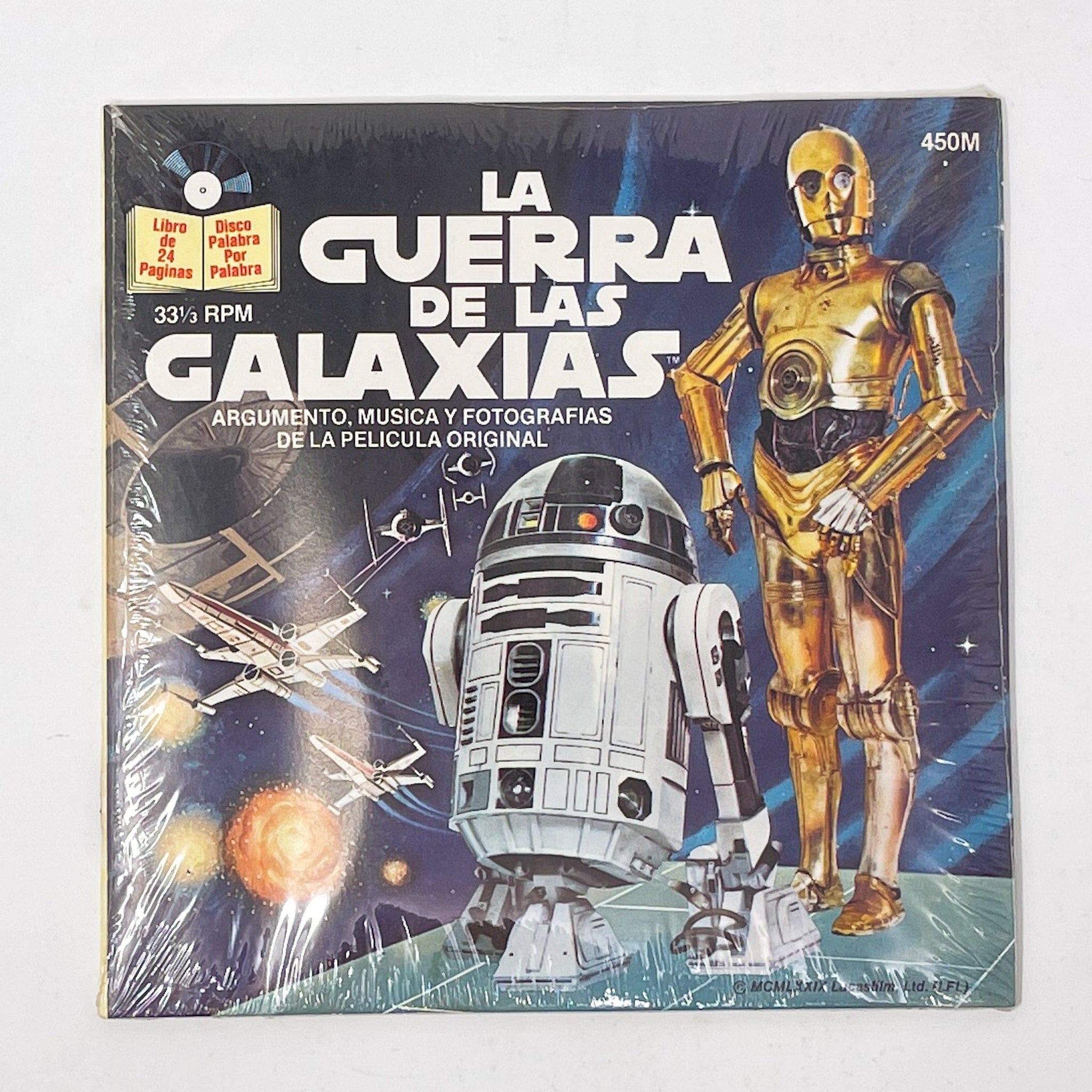 Guerre Des Etoiles FRENCH Read-A-Long Cassette & Book Vintage Star Wars –  4th Moon Toys
