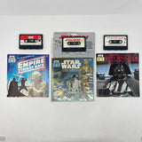 Vintage Buena Vista Star Wars Vinyl Set of 3 Read-A-Long Record Books & Tapes - ANH, ESB and ROTJ
