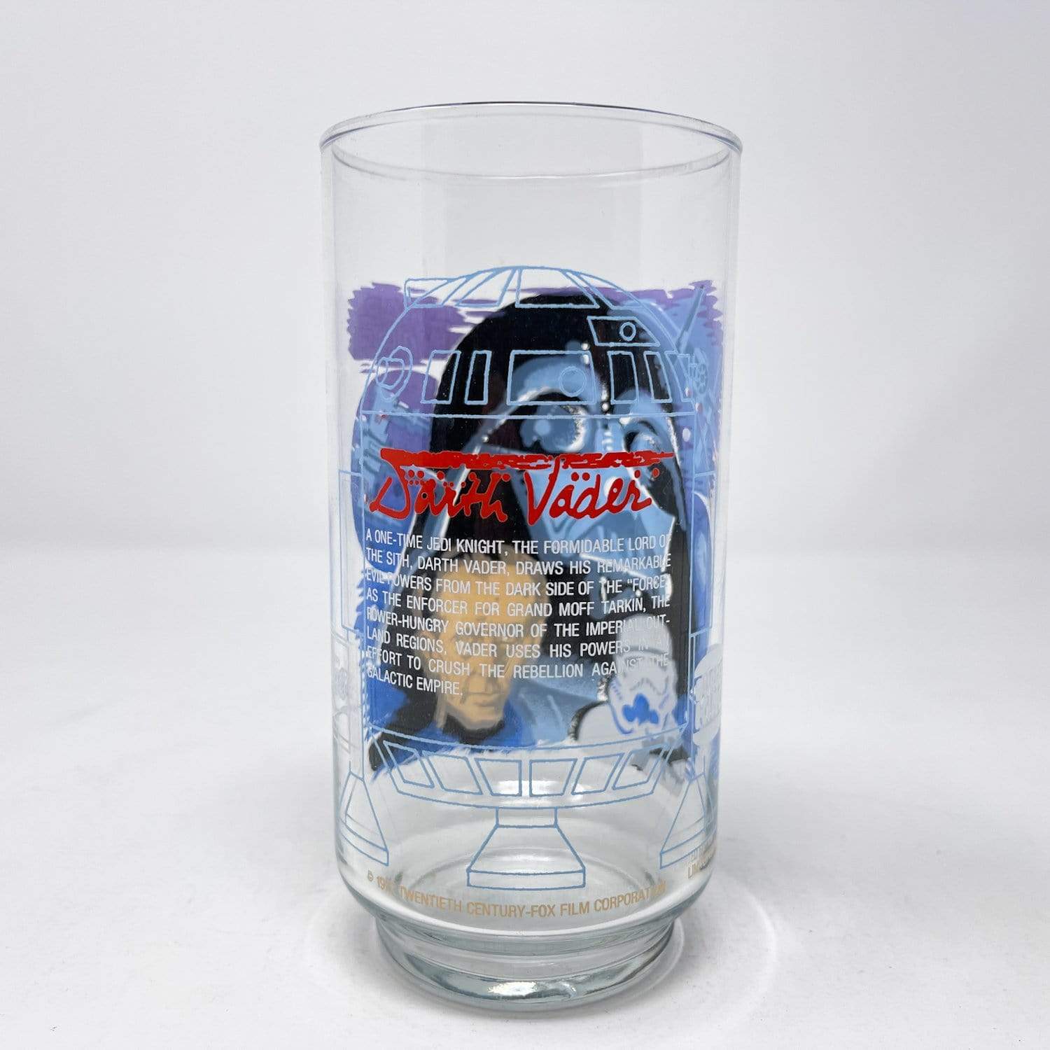 1977 Vintage Burger King Star Wars Darth Vader Collectible Drinking Gl –  Vintage VTG