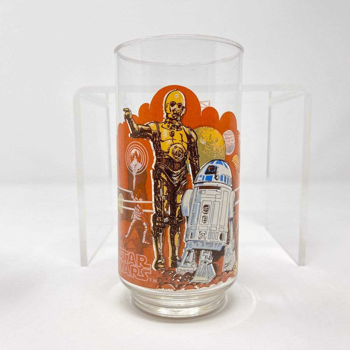 Vintage Star Wars Return of the Jedi 1980's Burger King Set of 4 Glasses