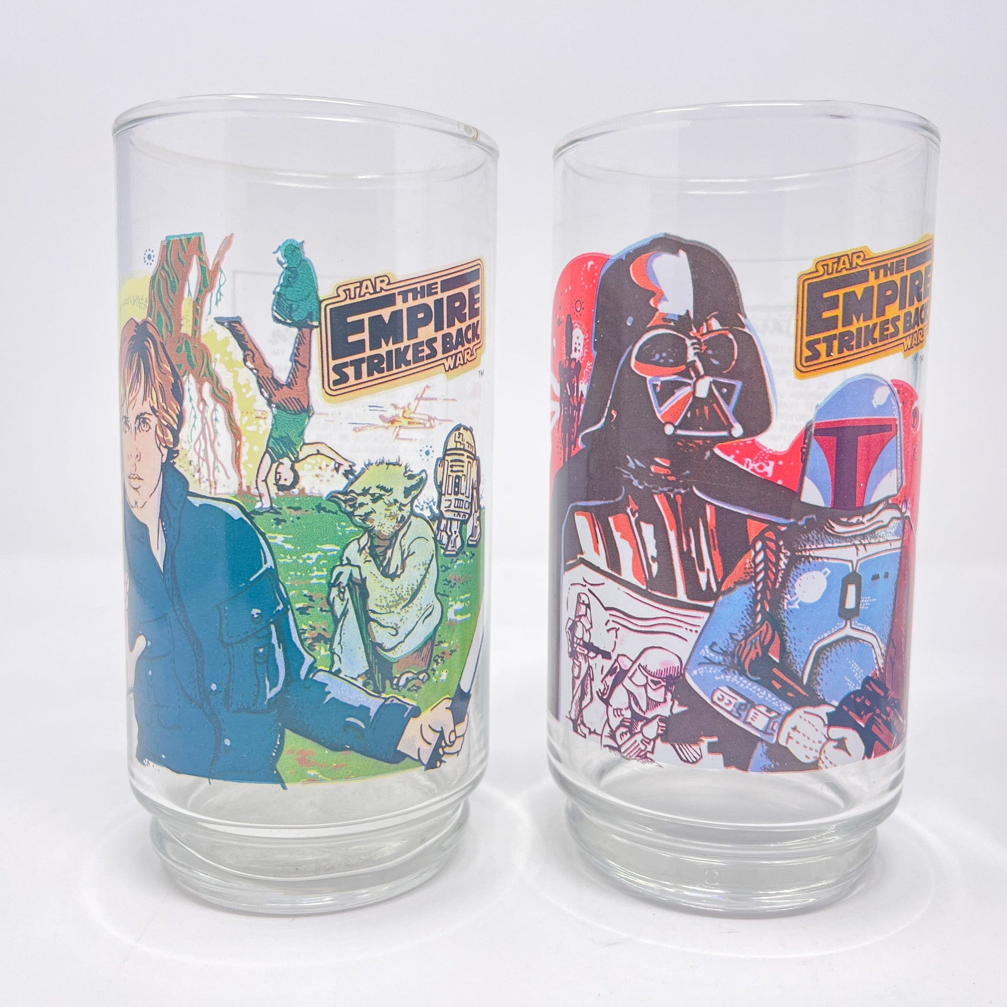 1980 Burger King Empire Strikes Back glasses. My parents bought