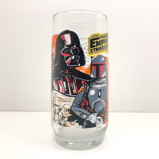 Burger King Empire Strikes Back Darth Vader and Boba Fett Glass