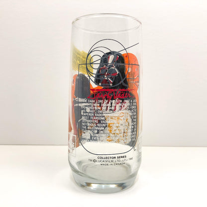 Burger King Empire Strikes Back Darth Vader and Boba Fett Glass