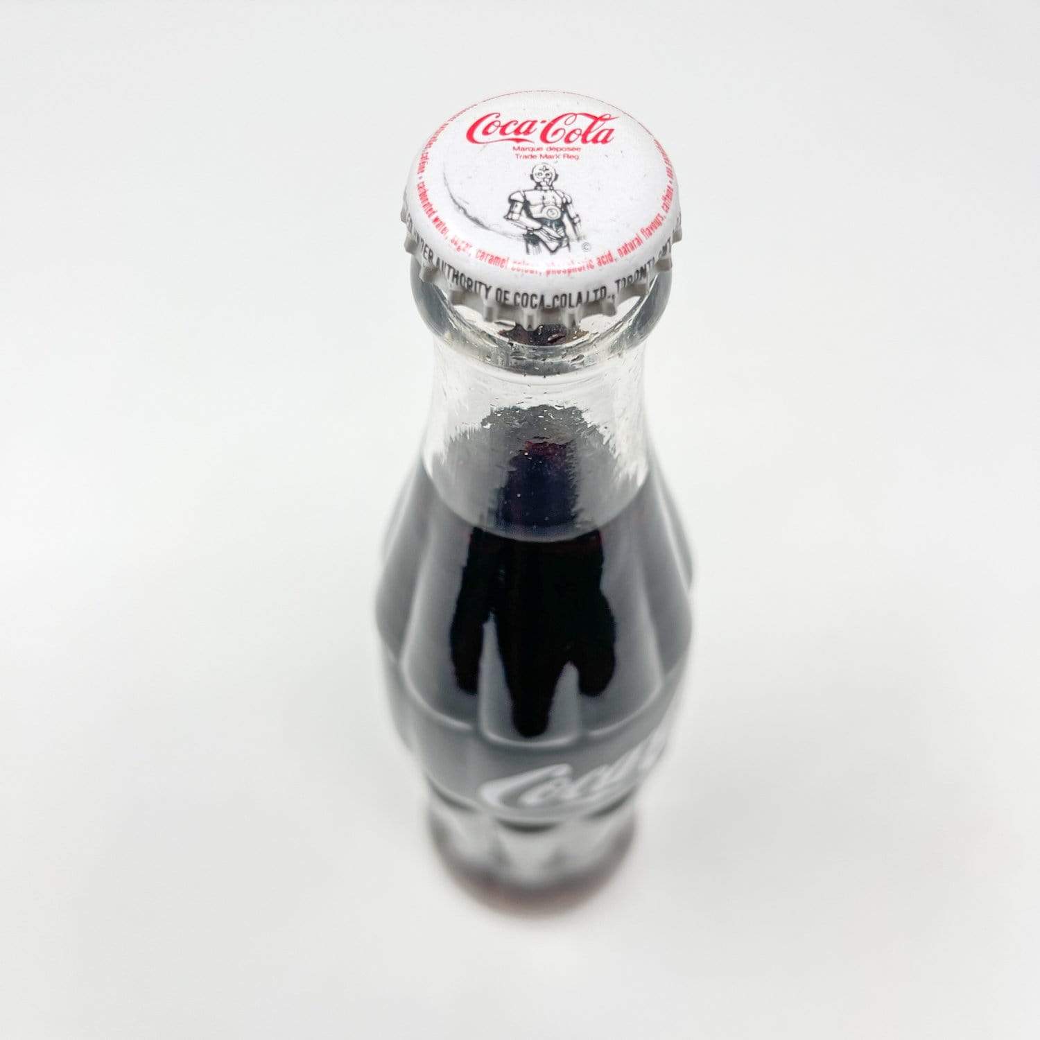 Large 1.5 Liter Canadian Glass Coca Cola Coke Bottle With Metal Cap 