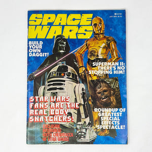 Vintage Cracked Star Wars Non-Toy Space Wars Magazine (1979)