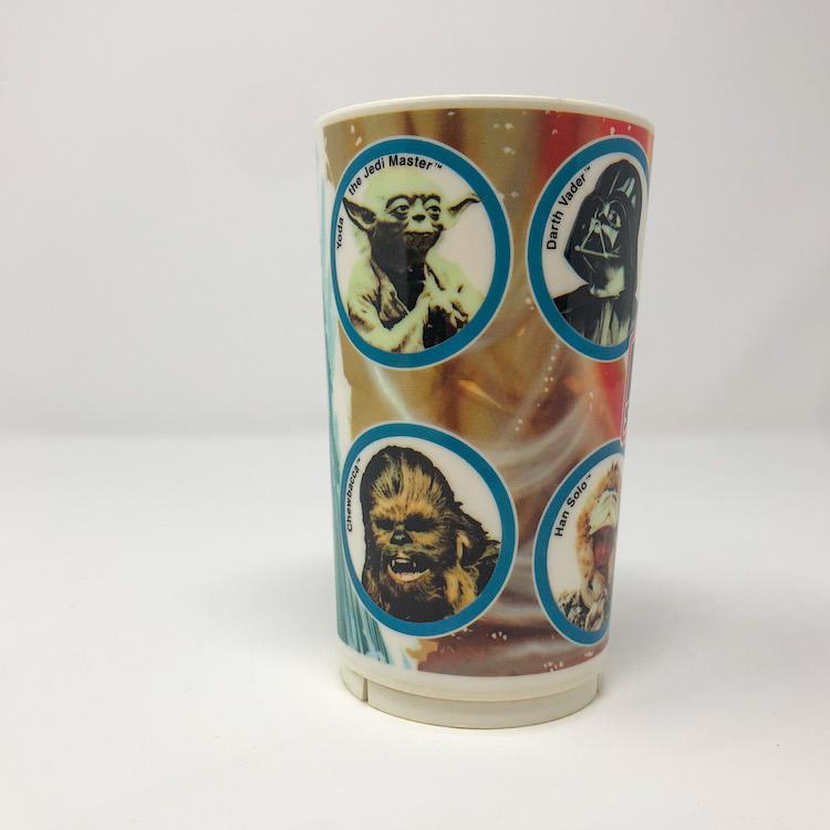 Vintage Deka Star Wars Food Empire Strikes Back Children's Cup - Deka