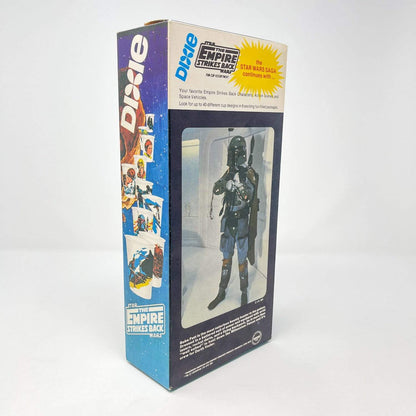 Vintage Dixie Cups Star Wars Food Dixie Cups Box - ESB Falcon w/ Fett (1980)