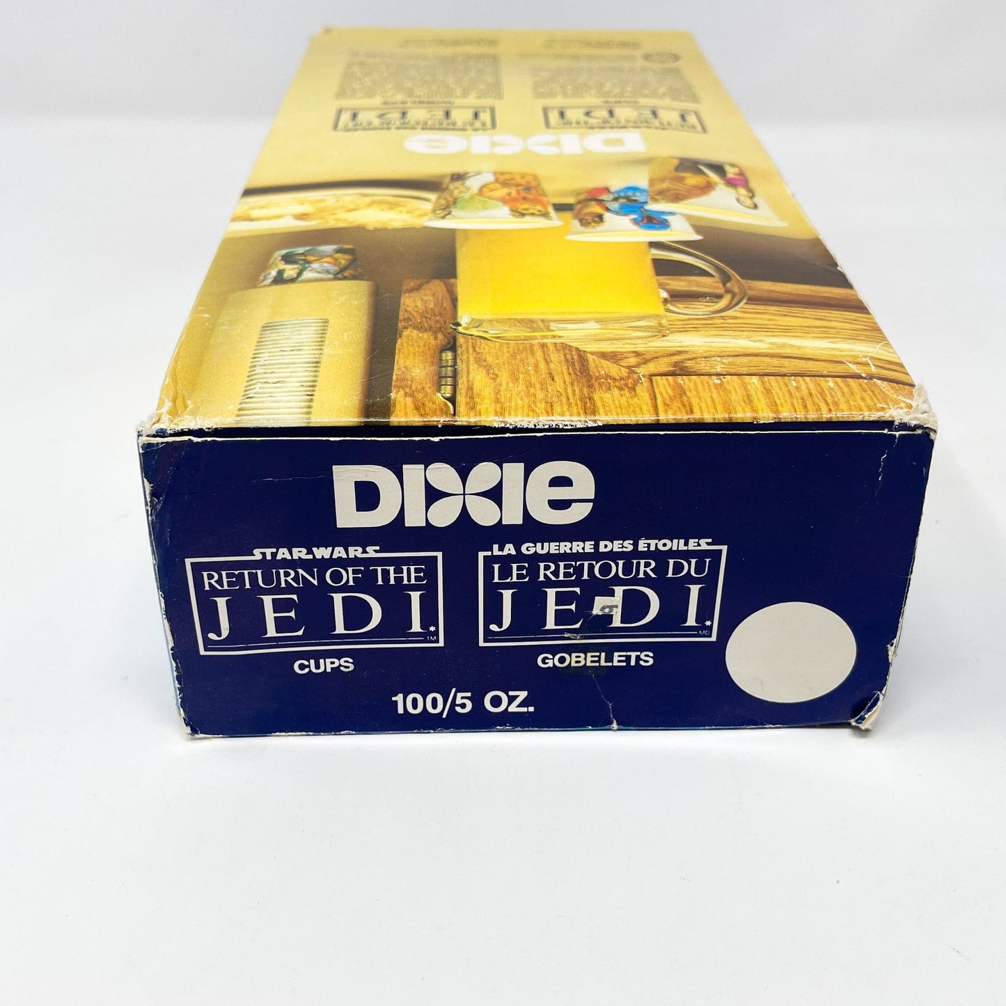 Vintage Dixie Cups Star Wars Non-Toy Dixie Cups - ROTJ Vader Canadian (1983)