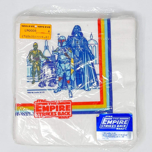 Vintage Drawing Board Star Wars Food Empire Strikes Back Party Napkins - Sealed