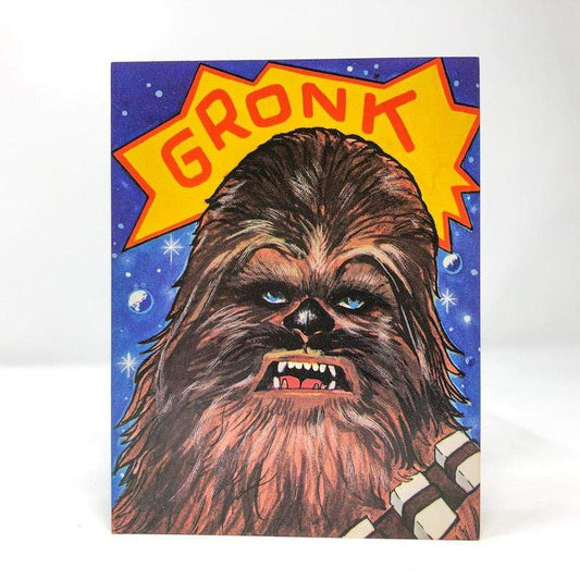 Vintage Drawing Board Star Wars Non-Toy Chewbacca Greeting Card w/ Envelope