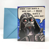 Vintage Drawing Board Star Wars Non-Toy Darth Vader Greeting Card w/ Envelope