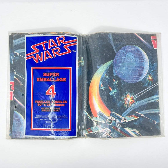 Vintage Drawing Board Star Wars Non-Toy Star Wars Supersize Gift Wrap - Sealed Canadian Package (1979)