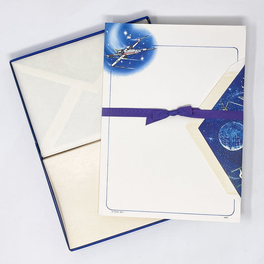 Vintage Drawing Board Star Wars Non-Toy X-Wing Stationary Set - Unused - 1977