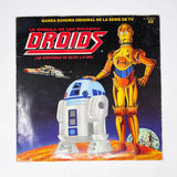 Vintage EMI Star Wars Vinyl DROIDS and EWOKS Cartoon Theme 12"  Record - Spain (1986)