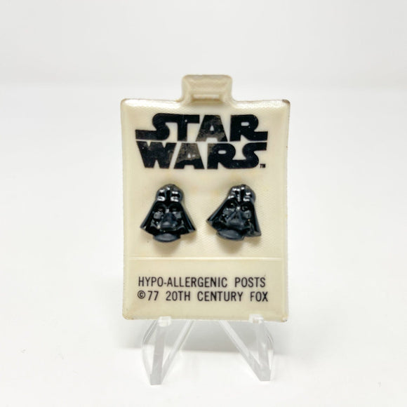 Vintage Factors Star Wars Non-Toy Darth Vader Earrings - Factors 1977