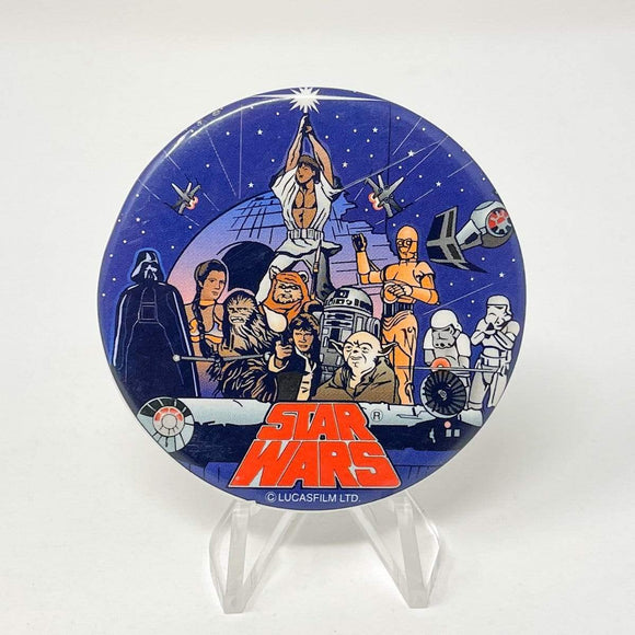 Vintage Factors Star Wars Non-Toy George Lucas Super Live Adventure Button - Japan (1993)