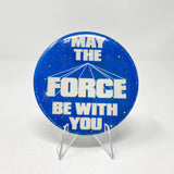 Vintage Factors Star Wars Non-Toy May The Force Be With You Button - Factors  (1977)