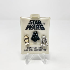 Vintage Factors Star Wars Non-Toy Star Wars Scatter Pins - Factors 1977