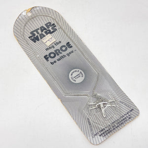 Vintage Factors Star Wars Non-Toy X-Wing Necklace - MIB Factors 1977