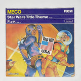 Vintage Foreign Vinyl Star Wars Non-Toy Star Wars Disco 7" Record - MECO - Germany (1977)