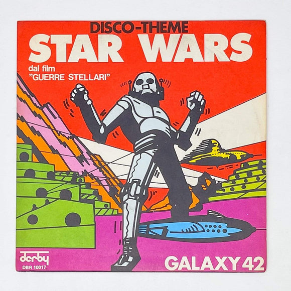 Vintage Foreign Vinyl Star Wars Non-Toy Star Wars Disco Theme 7