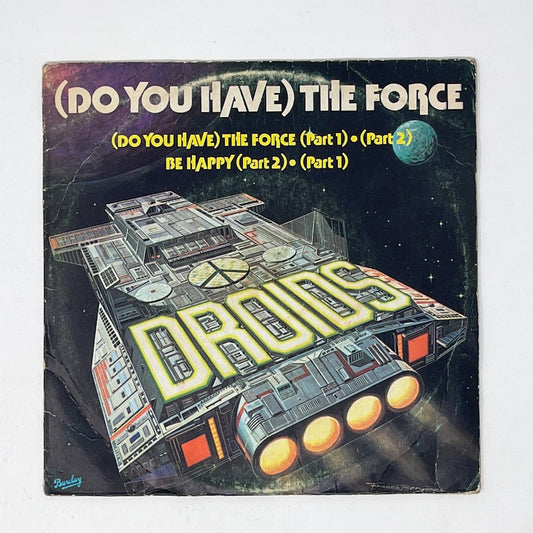 Vintage Foreign Vinyl Star Wars Vinyl Do You Have The Force 7" Record - The Droids - Brazil (1978)
