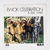 Vintage Foreign Vinyl Star Wars Vinyl Ewok Celebration 7" Record - MB4 - Italy (1983)