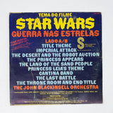 Vintage Foreign Vinyl Star Wars Vinyl Guerra Nas Estralas 7" Record - Brazil (1977)
