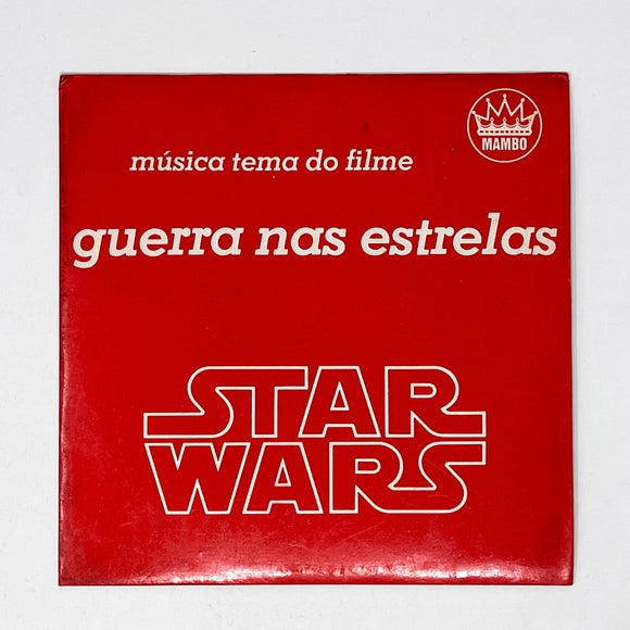 Vintage Foreign Vinyl Star Wars Vinyl Guerra Nas Estralas RED 7