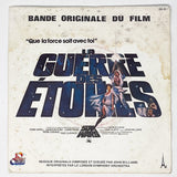 Vintage Foreign Vinyl Star Wars Vinyl Guerre Des Etoiles Main Theme - France (1977)