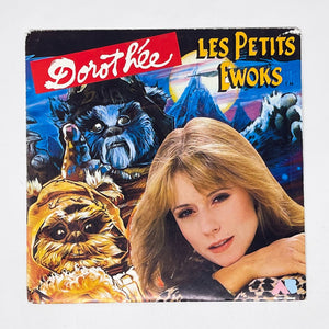 Vintage Zafiro Star Wars Non-Toy Les Petits Ewoks 7" Record - Dorothee - France (1983)