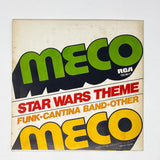 Vintage Foreign Vinyl Star Wars Vinyl MECO Star Wars Theme 7" Record - France (1977)