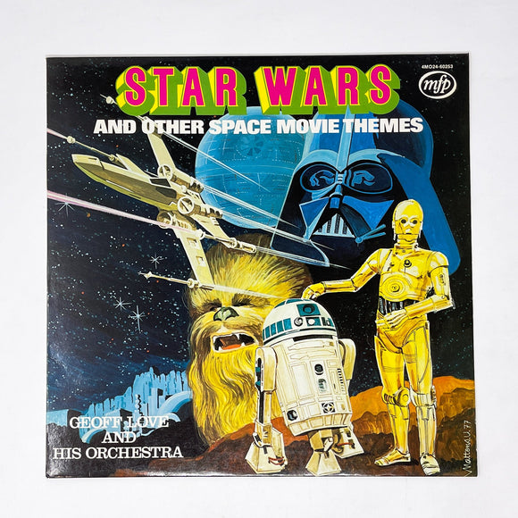 Vintage Foreign Vinyl Star Wars Vinyl Star Wars & Other Spece Movie Themes 12