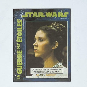 Vintage General Mills Star Wars Trading Cards General Mills Canada Sticker Star Wars Leia Organa (1977)