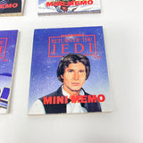 Vintage HCF Star Wars Non-Toy Mini Memo Books - UK