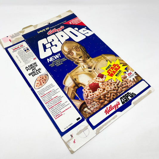 Vintage Kellogs Star Wars Non-Toy C-3PO's Cereal Boxes with Masks