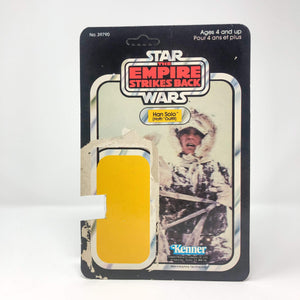 Vintage Kenner Canada Star Wars Cardback Han Solo Hoth Outfit Canadian ESB Cardback (41-back)
