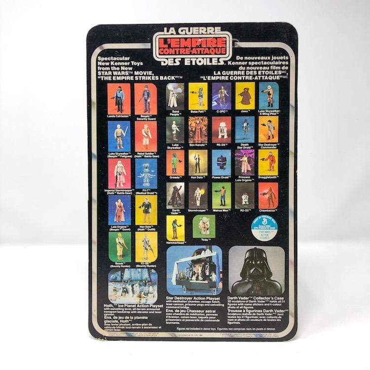 Vintage Kenner Canada Star Wars Cardback Yoda ESB 32-back Canadian Cardback