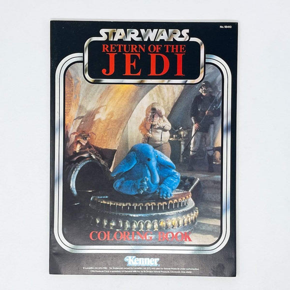 Vintage Kenner Canada Star Wars Non-Toy Return of the Jedi Coloring Book - Rebo Band (1983)