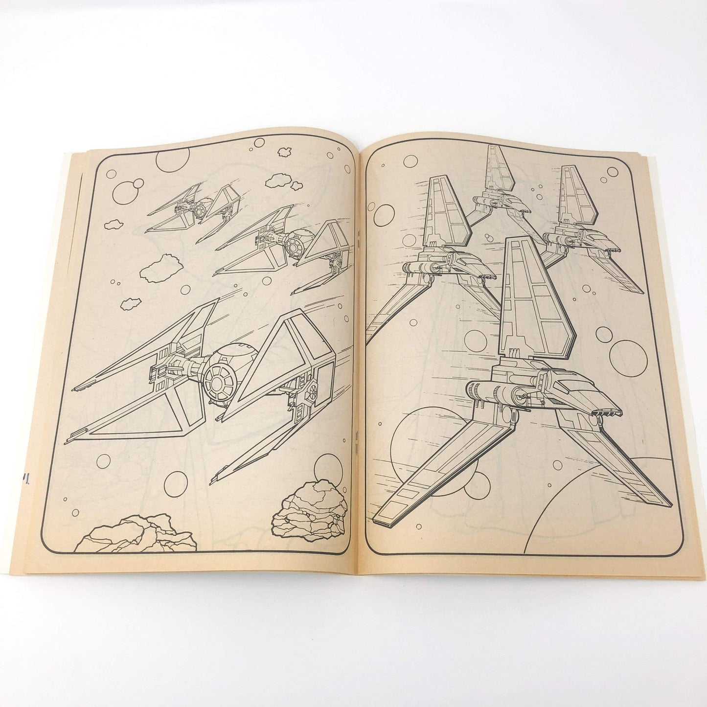 ROTJ Kenner Canada Colouring Book - Rebo Band (1983)