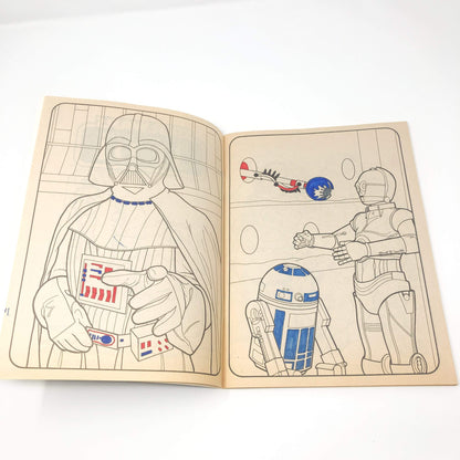 ROTJ Kenner Canada Colouring Book - Rebo Band (1983)