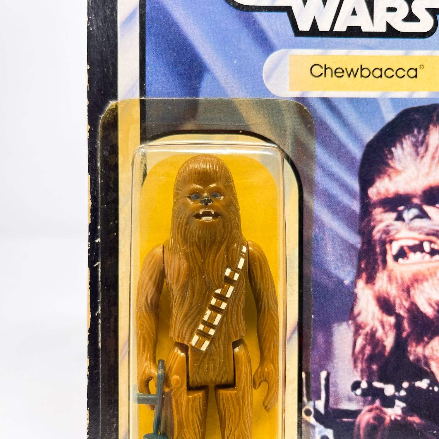 Vintage Kenner Canada Star Wars Toy Chewbacca Kenner ESB 41-back - Mint on Card